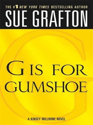 cover image of "G" is for Gumshoe